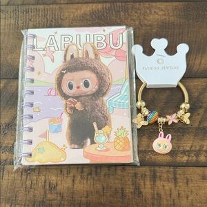 Monster Notebook and Bracelet Set